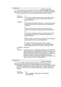 Desenvolvimento sustentavel Unidade 4