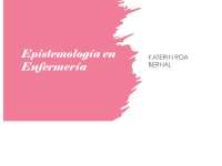 Épistémologia en enfermería
