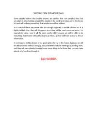 WRITING TASK (FUTURO CONTINUO Y FUTURO PERFECTO) | Ejercicios de Inglés ...