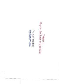 1035 Chem Chapter 1 notes | Lecture notes Chemistry | Docsity