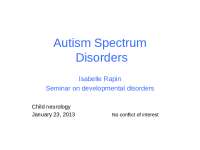 Autism Spectrum Disorders: Understanding the Complex Interplay of Genetics and Environment