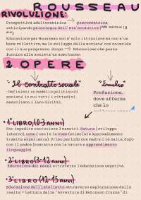 rousseau scienze umane: pedagogia