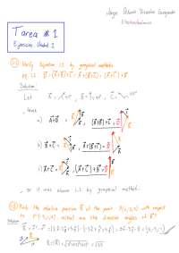 Ejercicios Wagness  Cálculo vectorial