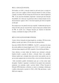 Projeto integrador interdisciplinar