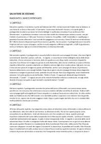 Riassunto capitolo per capitolo del libro: "L'amico ritrovato"