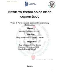 Conceptos y gestión de compras y aprovisionamiento en empresas