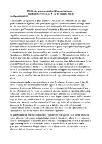 Esercizi di Diritto Amministrativo: Annullamento d'Ufficio e Falsa Dichiarazione