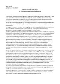 Esercizi di Diritto Amministrativo: Accesso agli Atti e Accesso Civico