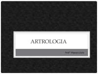 Artrologia: Estudo das Articulações