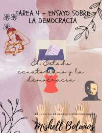 La democracia Ensayo | Resúmenes de Derecho Constitucional | Docsity
