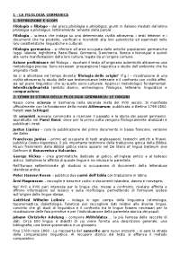 Introduzione alla filologia germanica - Vittoria Dolcetti Corazza