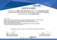 Certificado de Conclusão de Curso: Diagnóstico de HIV em Telelab