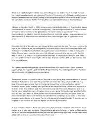 Summary of the first site of the mass