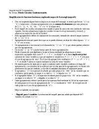 Método de Karnaugh para simplificar funciones booleanas