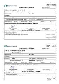 permisos de trabajo para laborar