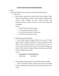 Klausa dan Frasa Dalam Kebahasaan