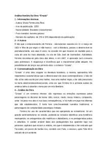 Análise literária Da Obra ‘‘Úrsula’’