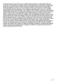 SOFTWARE ENGINEERING | Cheat Sheet Software Engineering | Docsity