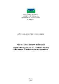 ADPF 935 ANALISE CRITICA