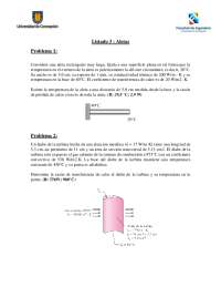 Ejercicios Resueltos de Transferencia de Calor: Aletas