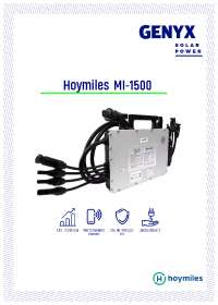 Datasheet MI-1500 Hoymiles