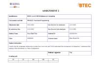 Assignment 2 C language