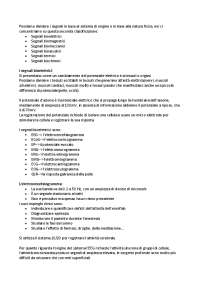 Riassunto Introduzione(Elaborazione di Segnali Biologici)