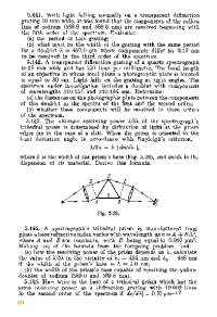 Diffraction and Polarization of Light: Exercises and Problems