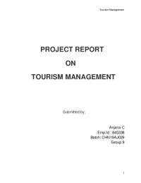 Tourism Management System Project Report