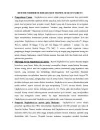 Foodborne Disease by Staphylococcus Aureus