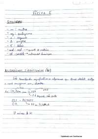 Física 1 - Caderno completo - Universidade de São Paulo (USP)