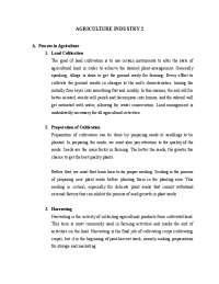 AGRICULTURE INDUSTRY 2