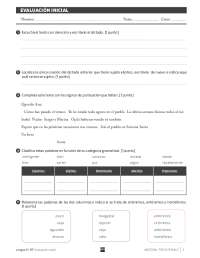 Repaso lengua 6º primaria sm | Apuntes de Lengua y Literatura | Docsity