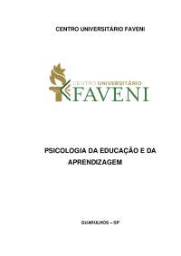 Psicologia da Educação: Abordagens, Teorias e Práticas