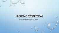 Higiene corporal