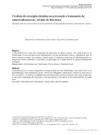 Conduta do cirurgião-dentista na prevenção e tratamento da ...