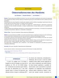 Osteorradionecrose dos Maxilares: Abordagem Multidisciplinar para o Tratamento
