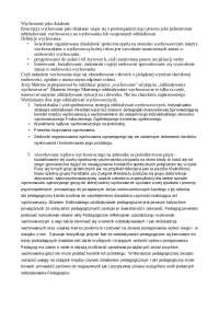 Pedagogika ogólna wychowanie jako działanie