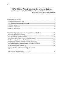 Mineralogia e Petrologia