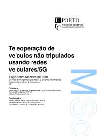 Teleoperação de veículos não tripulados usando redes ...