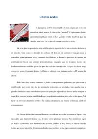 Chuvas Ácidas: Causas, Consequências e Experimentação