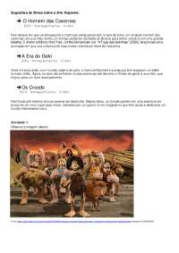 → O Homem das Cavernas → A Era do Gelo → Os Croods