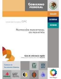 Nutrición parenteral pediatrica