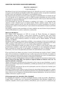 caso de fracaso de la empresa Blockbuster