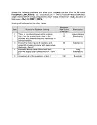 Mechanics Problem Set Worksheet - Week 5