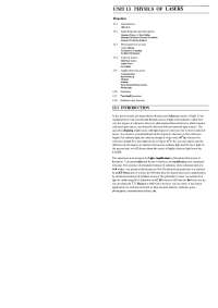 Lasers: Introduction, Types, and Applications