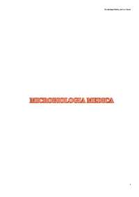 APPUNTI COMPLETI MICROBIOLOGIA MEDICA