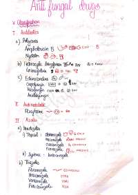 Antifungal agents
Classification
Mechanism of action
Uses