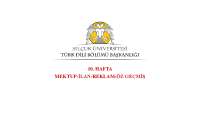 Selcuk University - Neba Wais Alqorni - Diplomatic Foreign Language II  (Week 8,9,10,11)