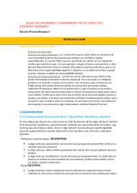 APUNTES DERECHO ROMANO PARTE DE FUNDAMENTOS CON MIGUEL HERRERO MEDINA.